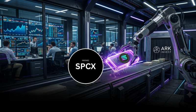 Ark Invest 7月27日交易增持SPCX和SOLQ