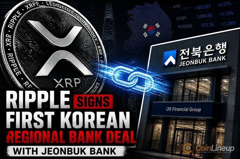 Ripple与全北银行达成韩国地区银行首项合作