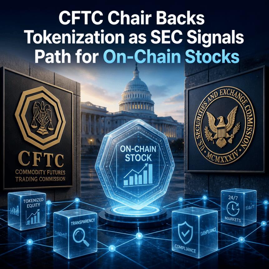 CFTC暗示需重构监管框架应对代币化浪潮