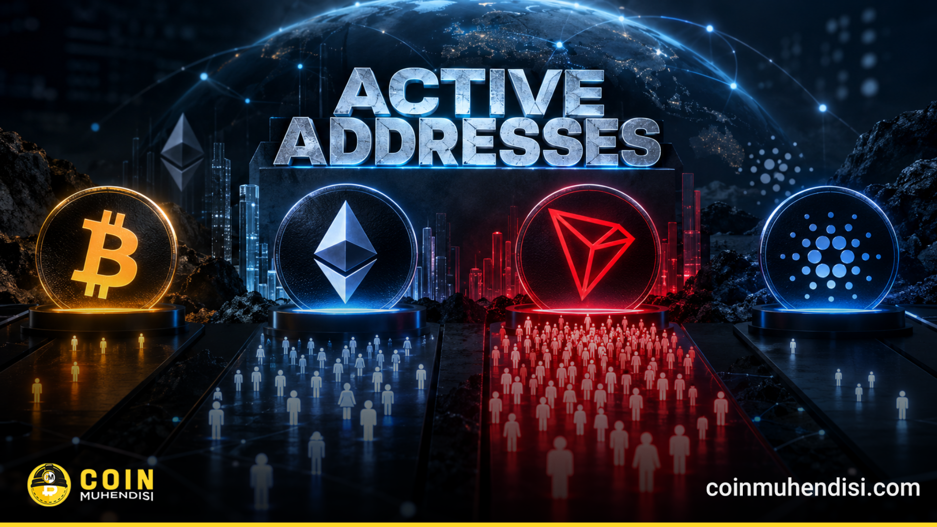 TRON突破400万！比特币和卡尔达诺发生了什么？