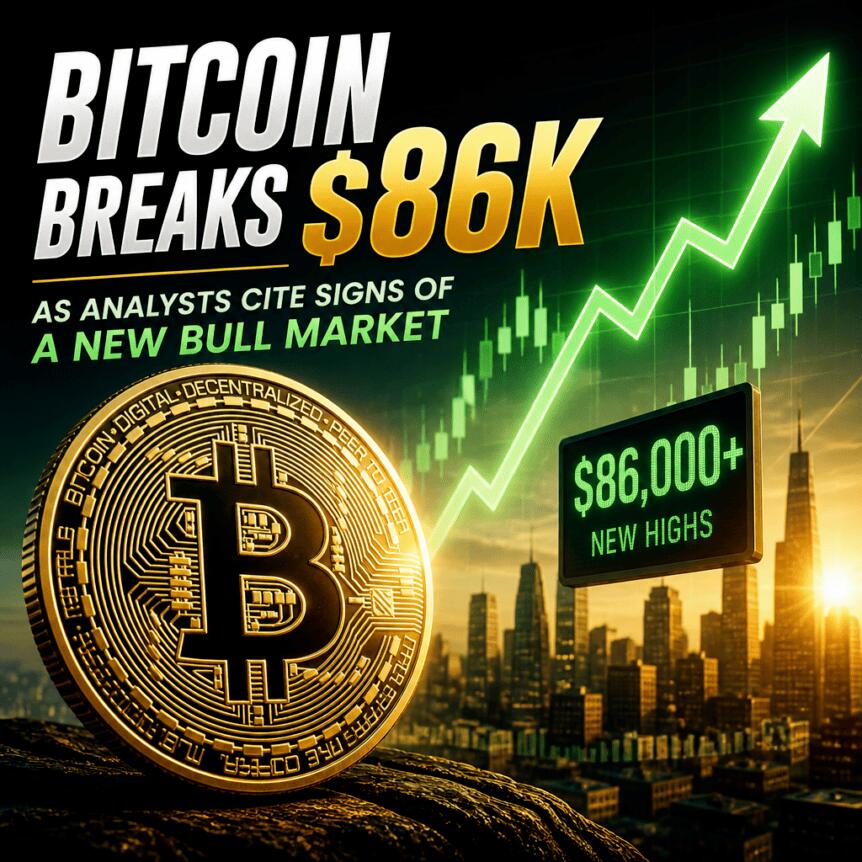 比特币突破8.6万美元！币安注册地址及APP下载助你把握新牛市信号