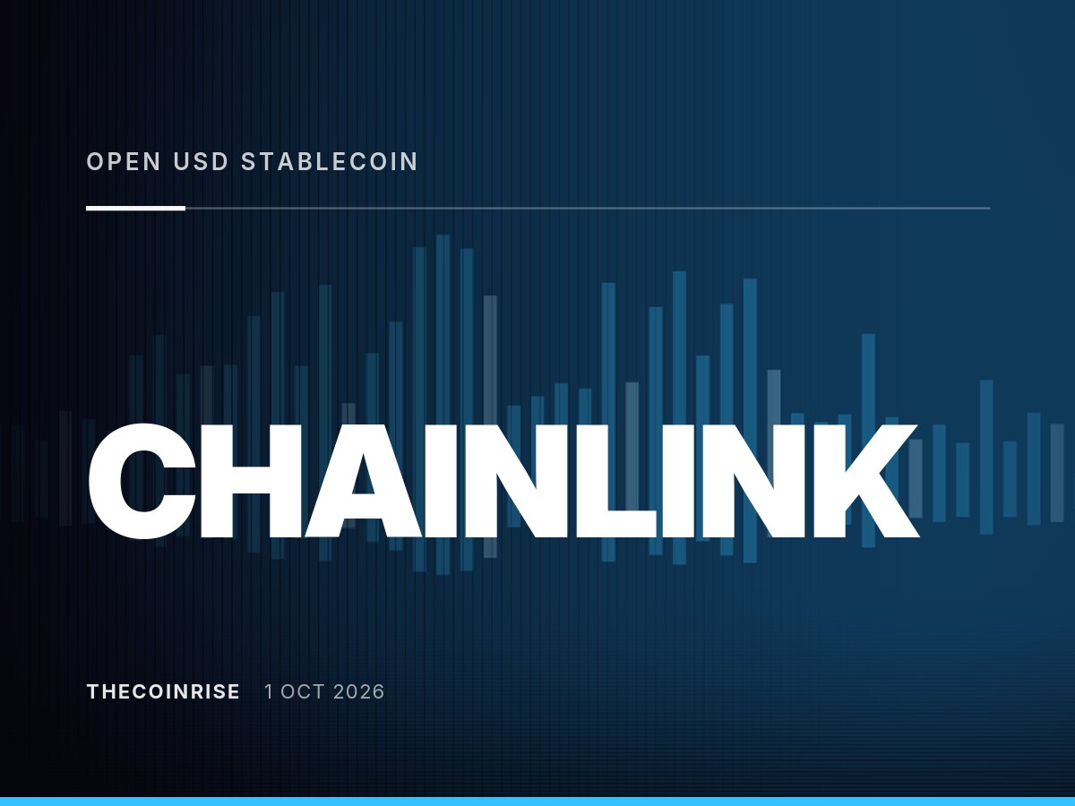 新推出的美元稳定币采用Chainlink作为价格数据源