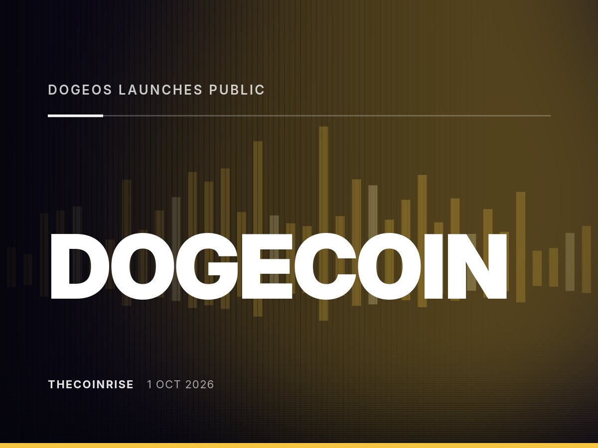 DogeOS 启动公共测试网，将基于 EVM 的 DeFi 和游戏引入 Dogecoin