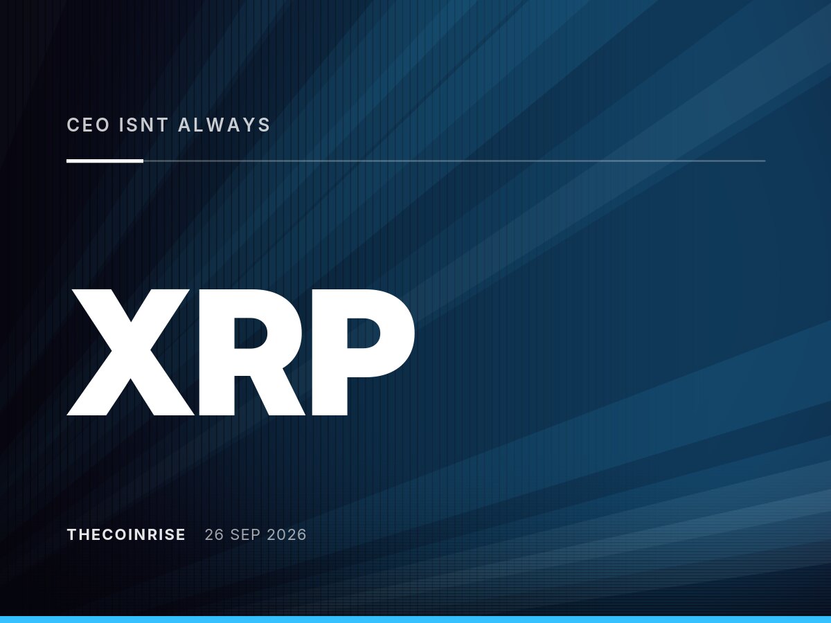 Ripple CEO重申XRP非支付唯一解，多资产架构早成定局