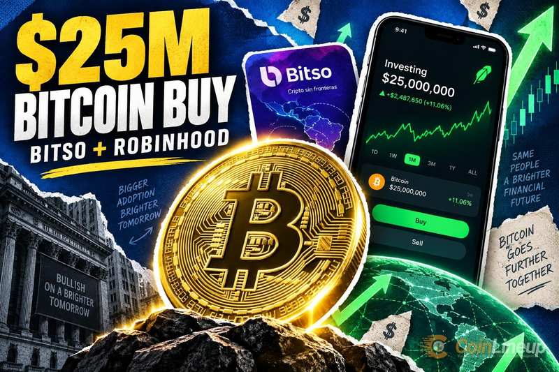 Robinhood或首次自购2500万美元比特币，资产负债表配置引关注
