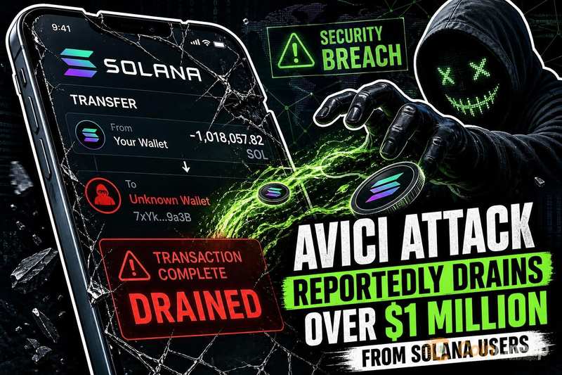 Avici攻击据称从Solana用户盗取超100万美元