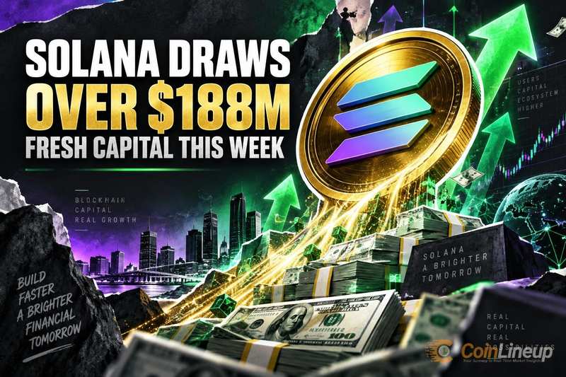本周Solana吸引超过1.88亿美元新资金
