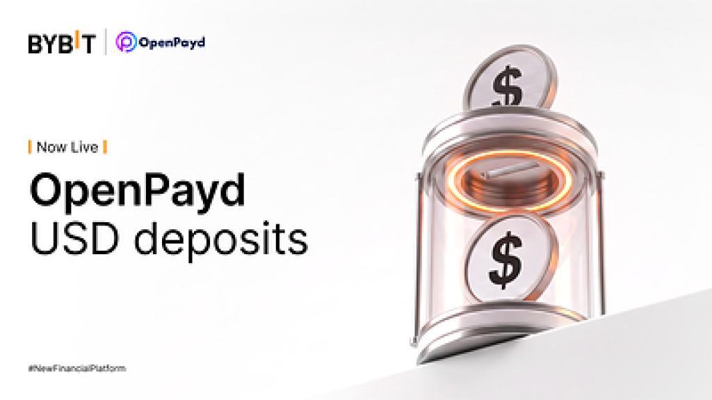 Bybit 通过 OpenPayd 推出美元存款支持服务（9月23日）