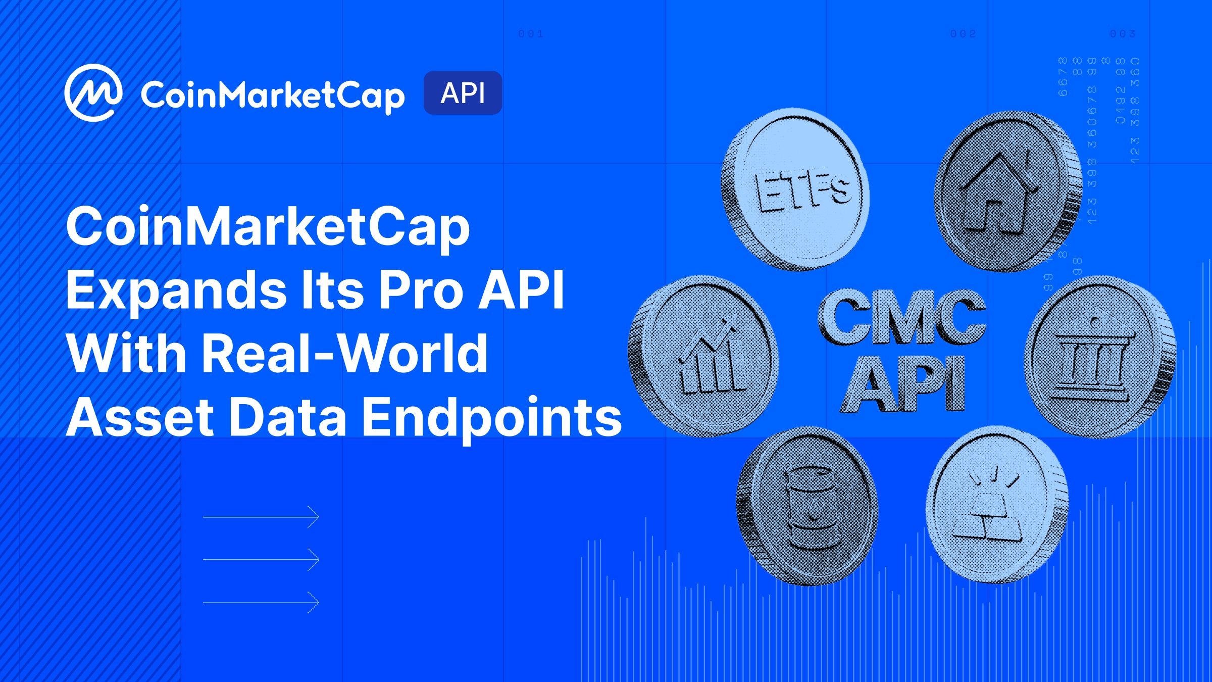 CoinMarketCap Pro API 新增真实世界资产数据接口
