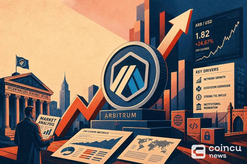 Arbitrum (ARB) 价格今日为何飙升？涨势背后的关键驱动因素
