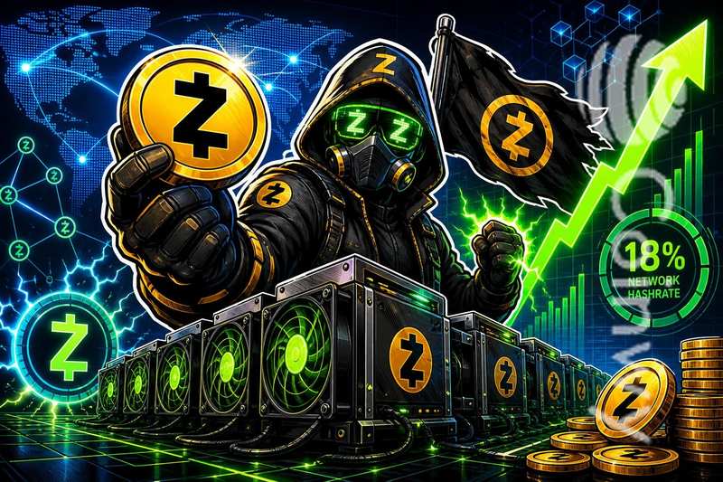 密码朋克推出Zcash矿机队，宣称占据全网18%算力
