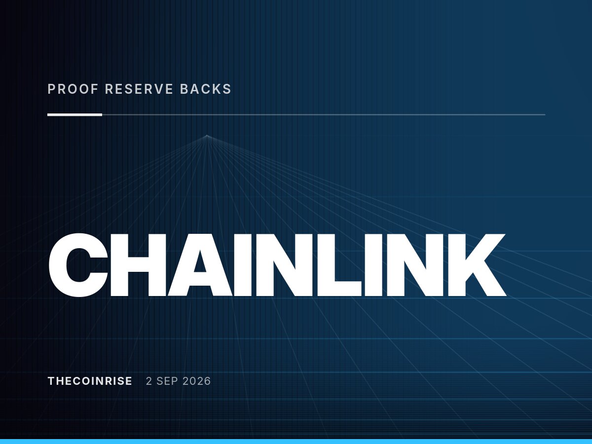 Chainlink储备证明现已支持怀俄明州发行的稳定代币