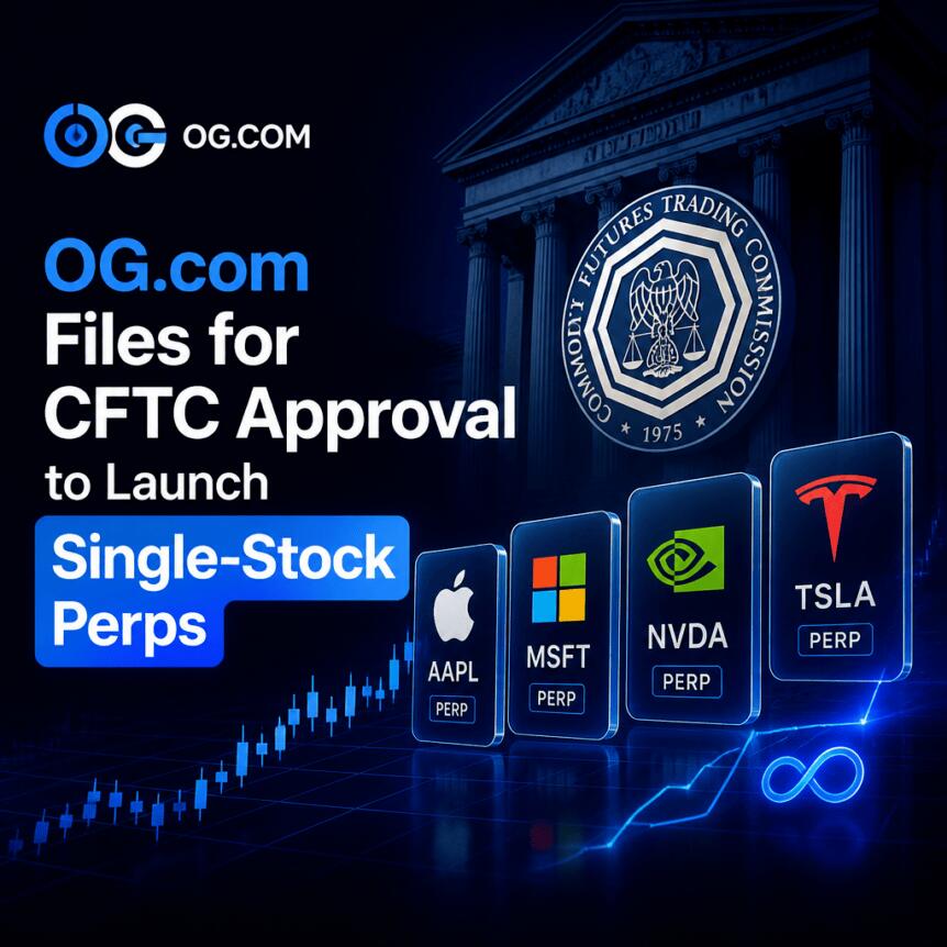 OG.com Markets申请推出股票永续期货，加速美衍生品市场变革