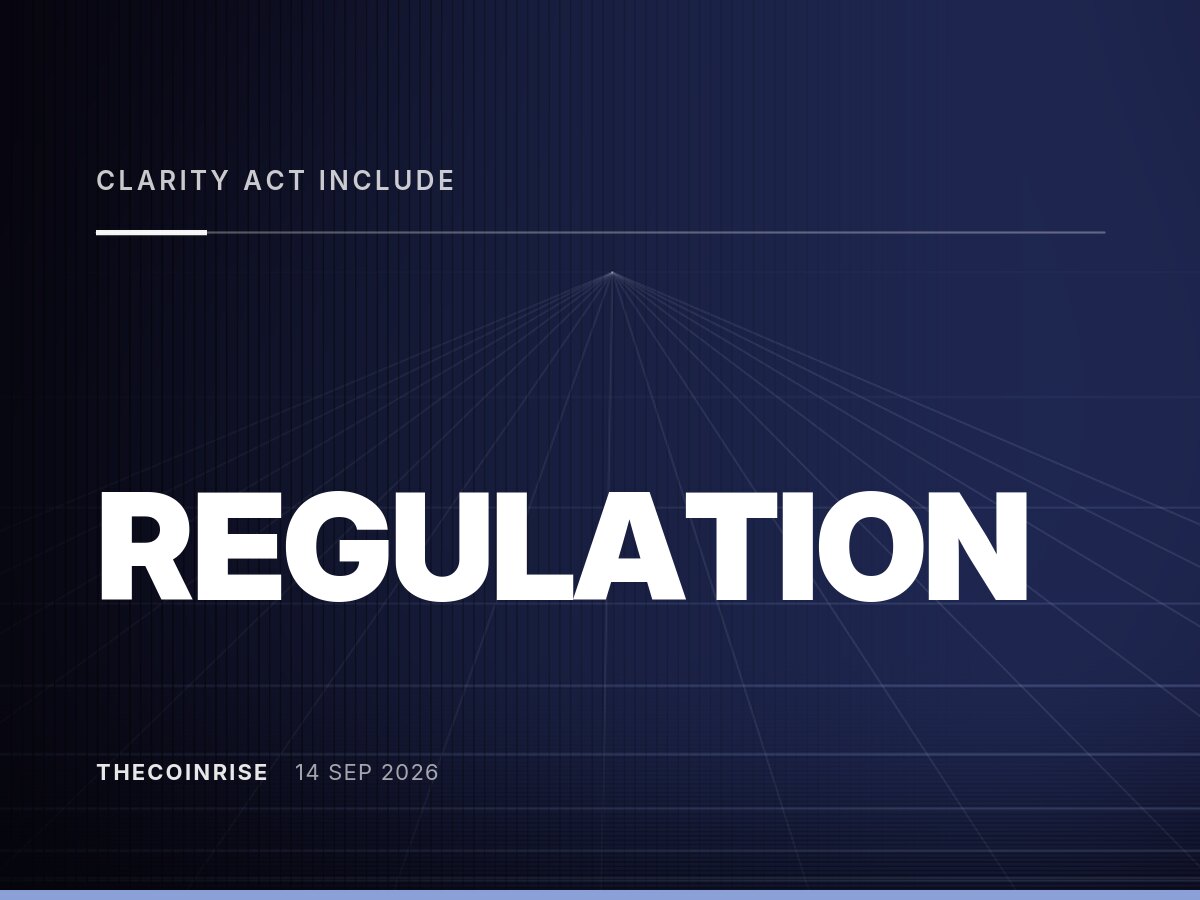 白宫达成协议后，《CLARITY法案》将纳入新的道德条款